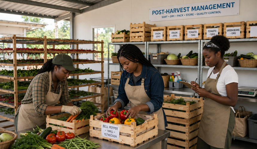 POST-HARVEST MANAGEMENT